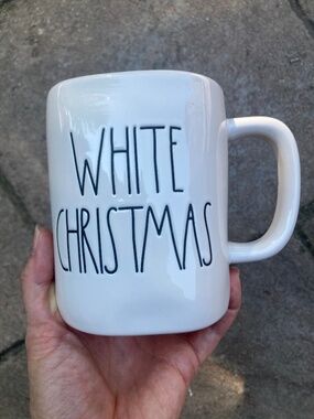 Rae Dunn WHITE CHRISTMAS mug